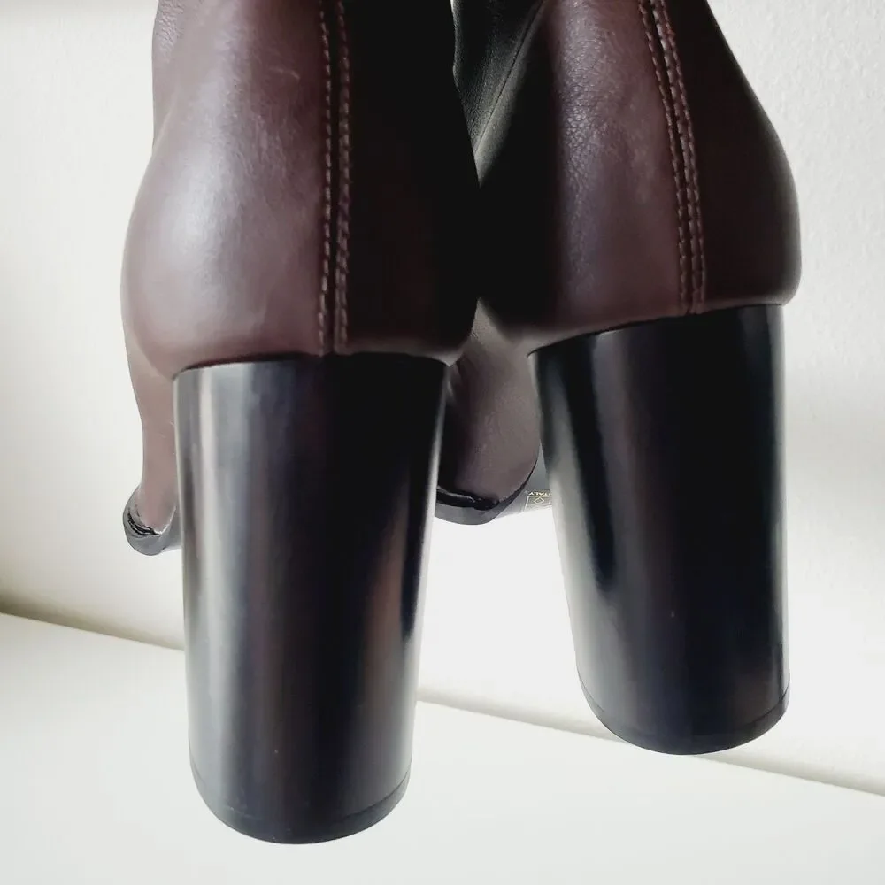 Stella McCartney Palmer faux stretch-leather sock boots Vegan Leather GUC - Picture 8 of 16